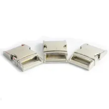 Metal Release Curved Buckle 25mm Zinc Alloy Side Release Buckle for Handbag