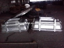 Cast iron durable slab ingot mold