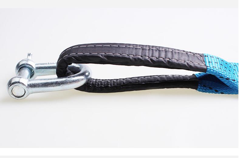 emergency tow rope, EMERGENCY TOW CABLE TOWING STRAP ROPE WITH HOOKS FOR 8 Ton