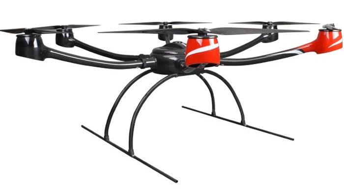 Emergency Rescue 30km 4K Uav Flood Defense Hexacopter Rainproof Harsh Environment