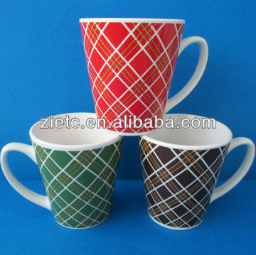 14oz painting ceramic mug for promotion with customized design