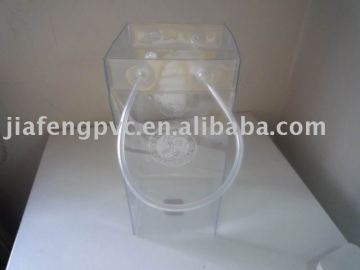 Clear PVC bottle holder