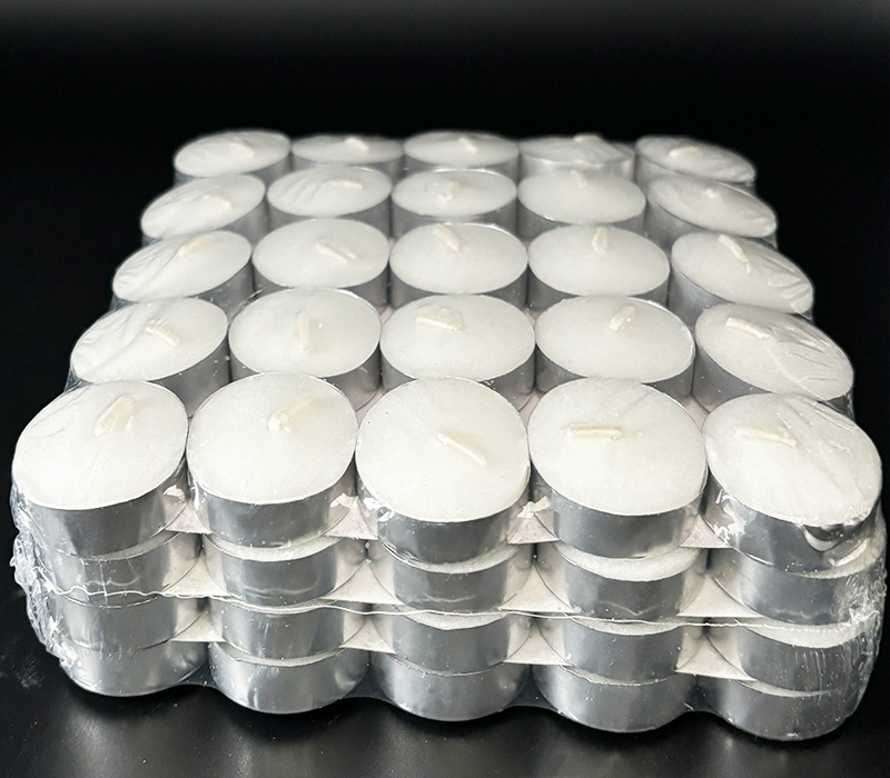 Выратавальныя чайныя ліхтары Свечкі карыстаюцца колерамі, якія праляцець