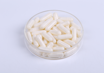 White size 0 empty capsule