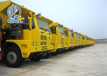 Sinotruk 371hp 70 Ton Mining Tipper Truck