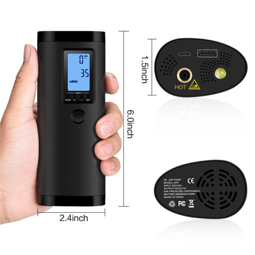 Tire Inflator Portable Car Pump Battery Air Pump