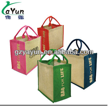 jute promotional bag,jute bag,eco shopping bag