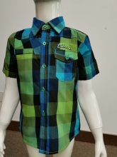 Hot sale Kids Casual short-sleeve Shirt