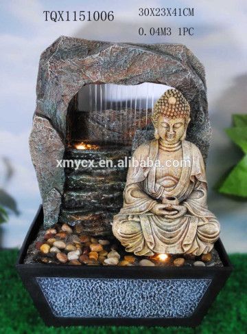 Handmade resin water fountain religious water fountain