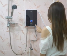 Thailand 220V Tankless Water Heater for Shower and Kitchen