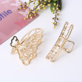 butterfly claw clip large metal hair claw clip