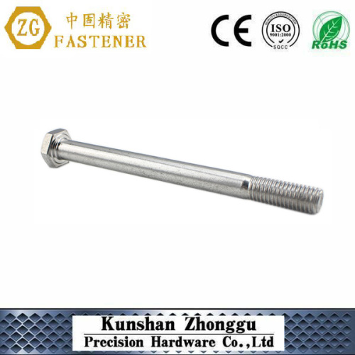 DIN931 Stainless Steel Hexagon Head Bolt