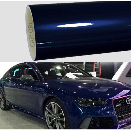 Super Gloss Midnight Blue Car Vinyl Vinyl