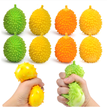 Juguete blando tpr durian squeeze