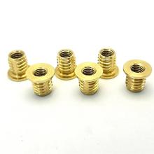 M8 Non-Standard Copper Thread Sleeve Fasteners Industrial and Agricultural Thread Insert