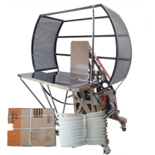 Automatic Bundling Machine for PE String and Spiral Tying of Corrugated Packages