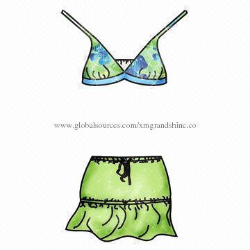 2014 latest bikini, two pieces