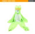 Φανέλα πράσινο βάτραχο με κουκούλα φορείς romper αστείο κοστούμι