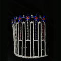 Mahkota Bintang Tiara Patriotik Kontes Berlian Imitasi Murah