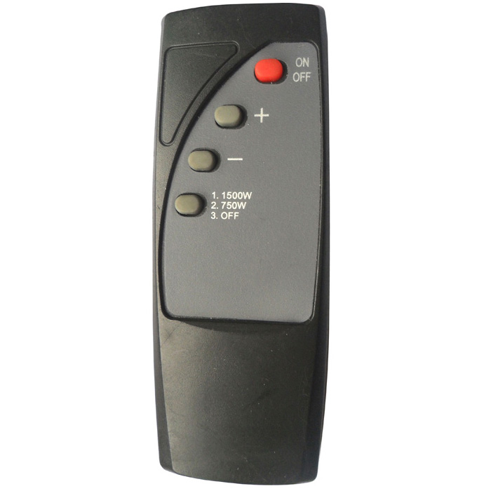 Remote control for fan heater