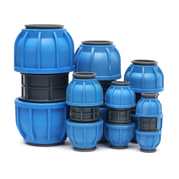 Professional Manufacturer of High-Quality PP Compression Plastic PE Pipe Fittings for Air Compressor Parts and Equal Tap Connectors
