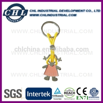 Promotional fashion design metal bottle opener keyring