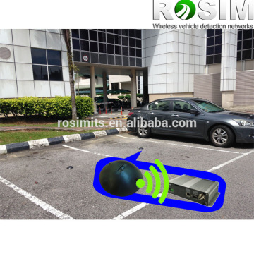 Wireless parking system parking lot sensor to replace ultrasonic for parking management
