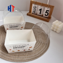 Custom Logo Printed White Paperboard Sandwich Boxes