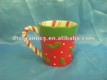 painted ceramic mug