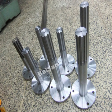 Machining a Spline Shaft Menurut gambar