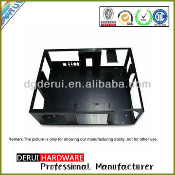 metal black coated High quality shielding case computer case