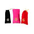 velvet fancy drawstring pouch for wedding