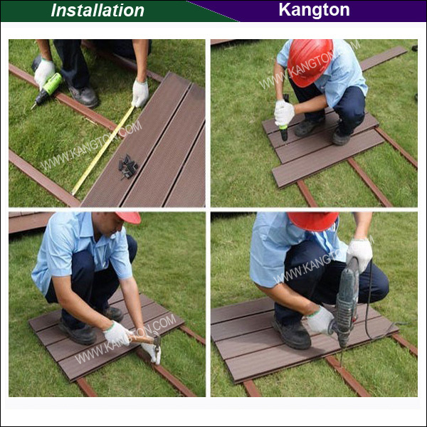 UV-Resistant & Outside Garden WPC Decking (WPC decking)