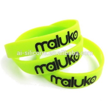 Promotional luminous bracelet luminous silicone bracelet