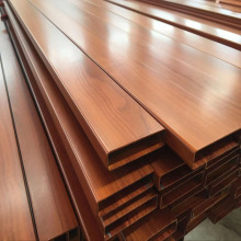 Aluminium Timber Battens Factory Supply with Timber Finish