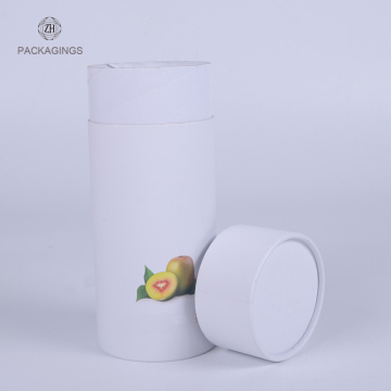 Custom CMYK cardboard cylinder tube