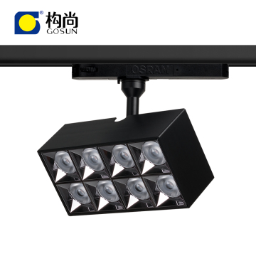 35W COB LED Track Light Wall Washer Square Round Spot