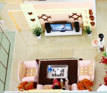 Custom Miniature Architectural Models 3d Building House Interior Living Room