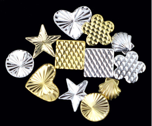 China supplier for metal nail art decorations 3D nail accessory