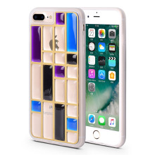 Purple Crystal Thick case for iPhone8