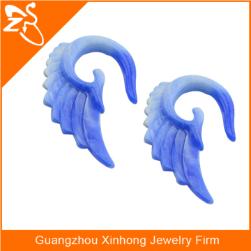 Angel Wings Expander Taper plug Gauges Body Piercing Jewelry Stretcher Piercing Taper