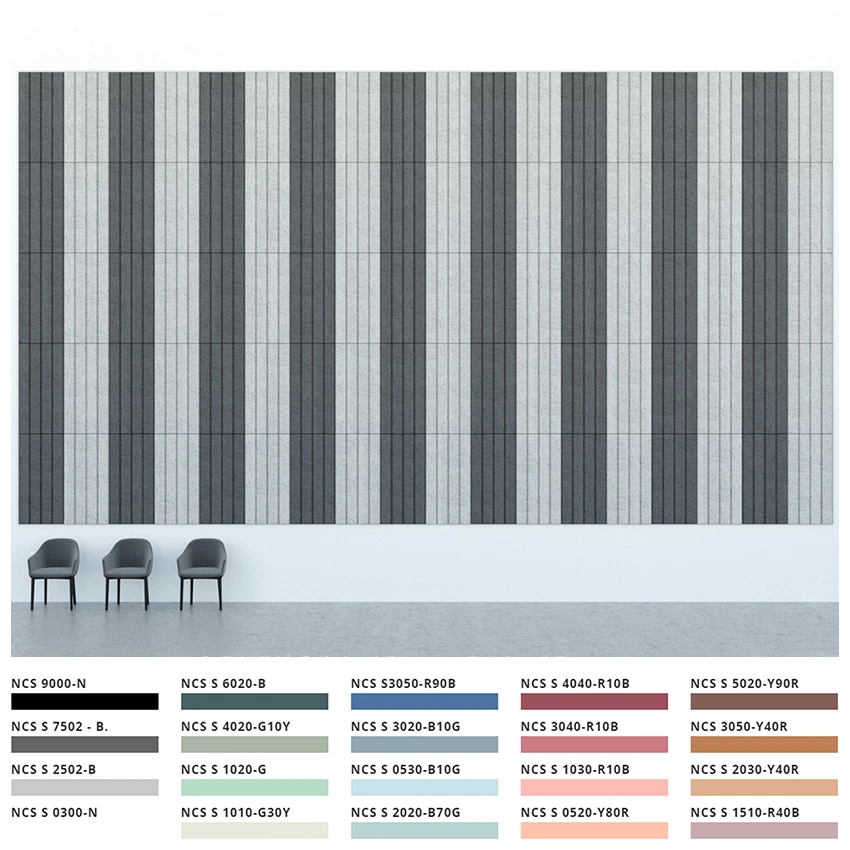 Chinese Competitive Price Wood Wool Acoustic Wall Panel