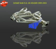 STAINLESS RACING MANIFOLD HEADER/EXHAUST DODGE RAM/DURANGO/DAKOTA 5.2L/5.9L V8