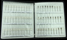 1406T Carbide Burs Sample Wallet Dental Tools Professional Kits Tungsten Carbide Bur sample