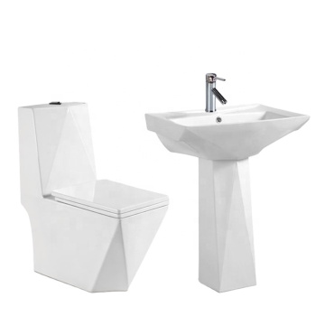Bathroom Sink and Toilet Set