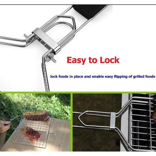 304 stainless steel portable barbecue grill