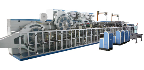 High speed adult diaper production line