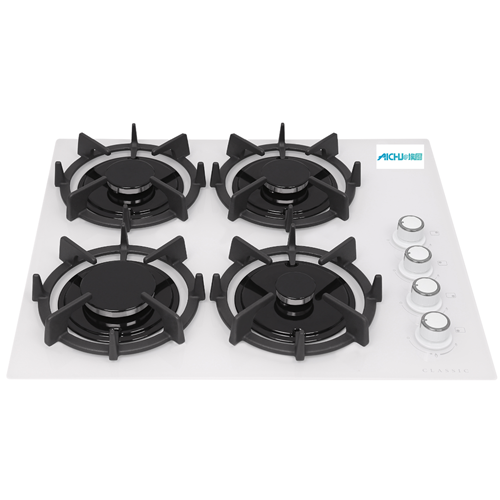 Gas Hobs Hephaestus White Colour