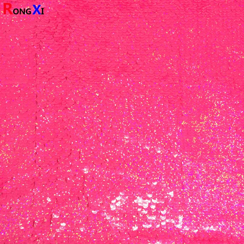 RXF0628 Multifunctional mermaidc reversible cushion cover Sequin Fabric Stretch