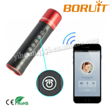 The Newest Multifunction Rechargeable Flashlight/Wireless Bluetooth Speaker flashlight